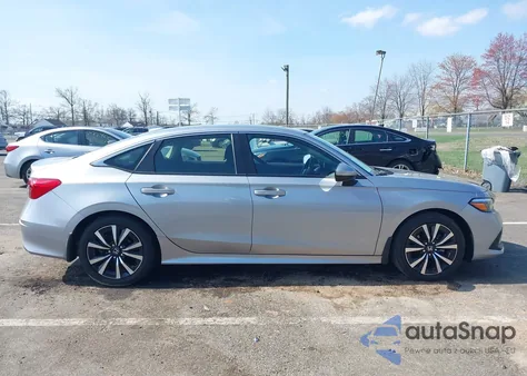 2022 Honda Civic Ex из США, поврежденный, VIN JHMFE1F73NX001663